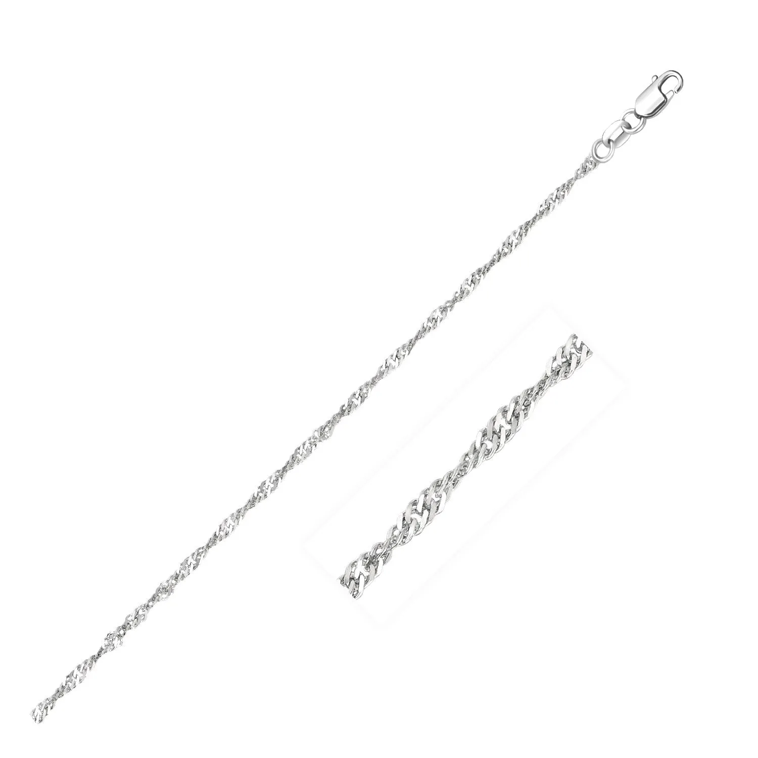 14k White Gold Singapore Chain 1.7mm-rx73986-20