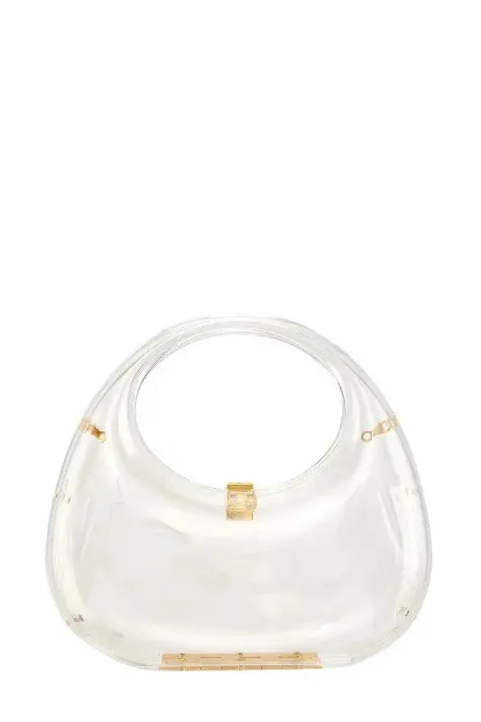 Acrylic Circle Transparent Bag