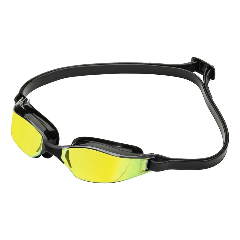 Aqua Sphere Xceed .A1 - Black/Black/Black:Yellow Titanium Mirrored