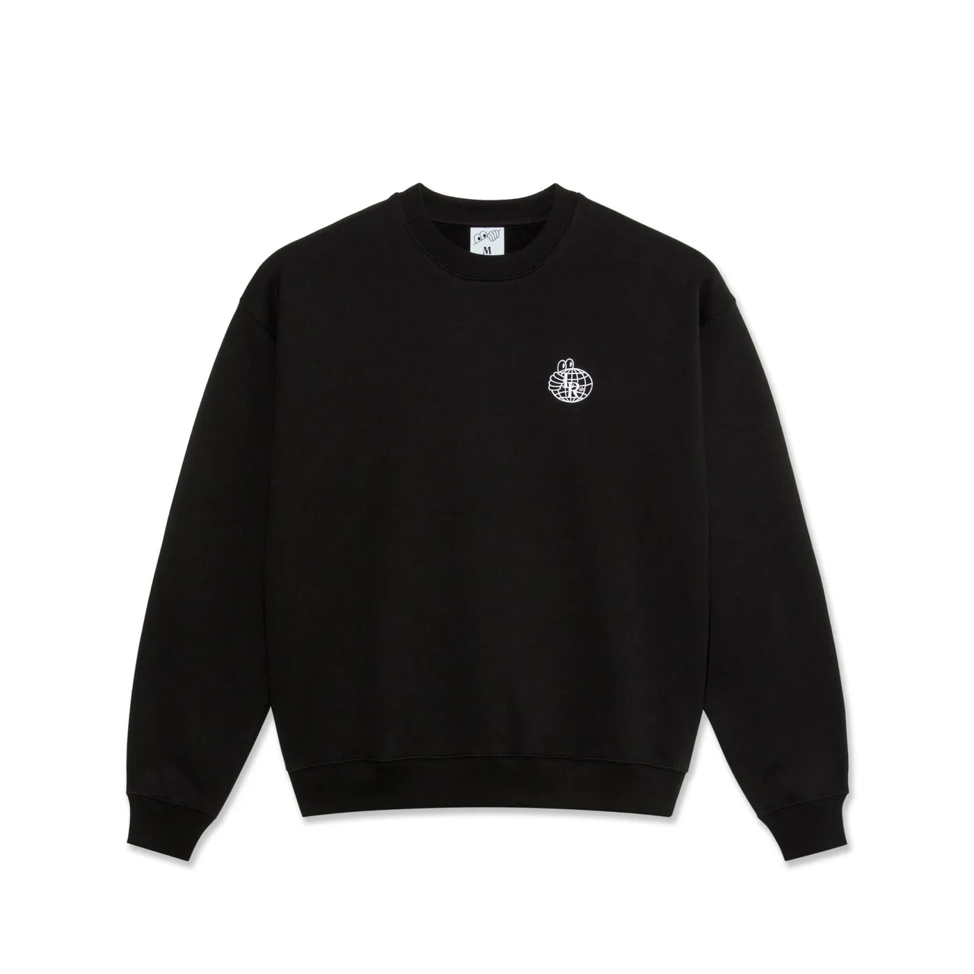 Atlas Monogram Crewneck (Black)