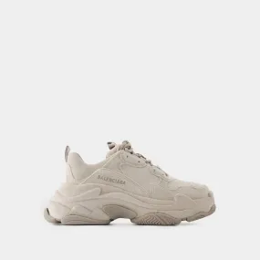 BALENCIAGA Triple S Beige Chunky Sneakers