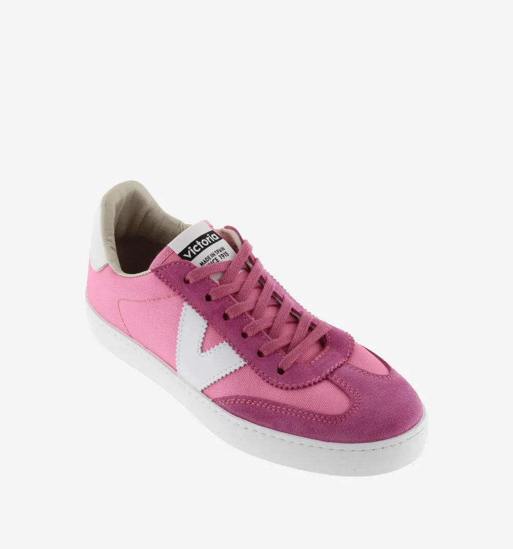 Berlin Nylon/Suede Fucsia