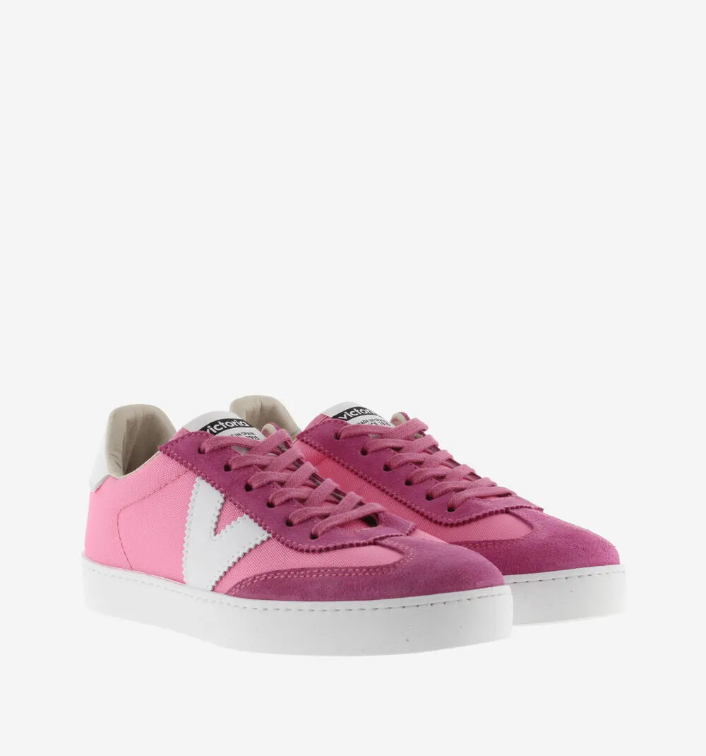 Berlin Nylon/Suede Fucsia