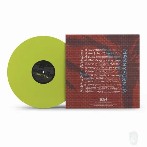 Black Josh - Mannyfornia (Limited Edition Double Colour 12 Vinyl)