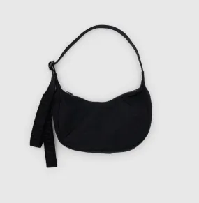 Black Small Crescent Bag