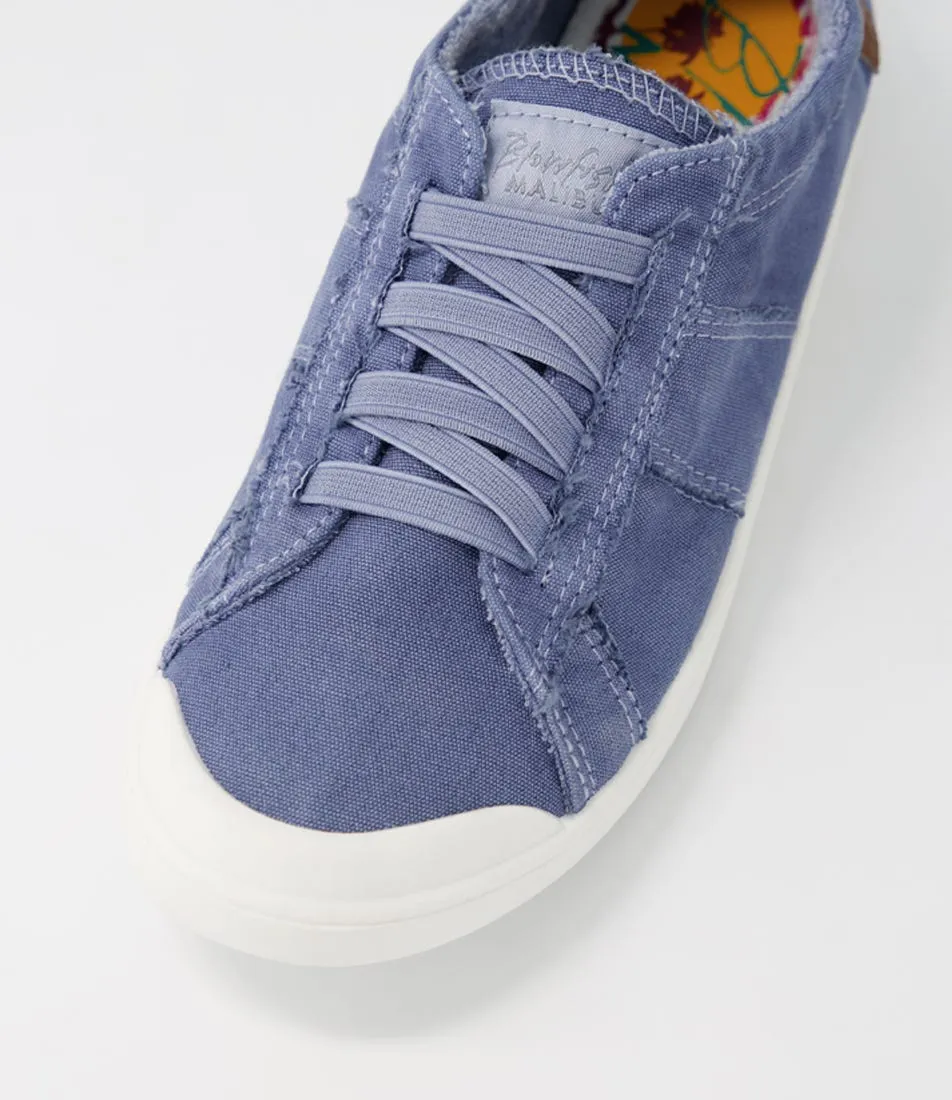 BLOWFISH Vex Coastal Blue Canvas Sneakers