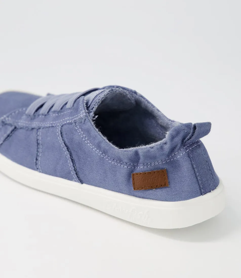 BLOWFISH Vex Coastal Blue Canvas Sneakers