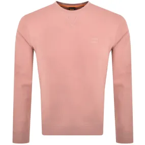 BOSS Westart Sweatshirt Pink