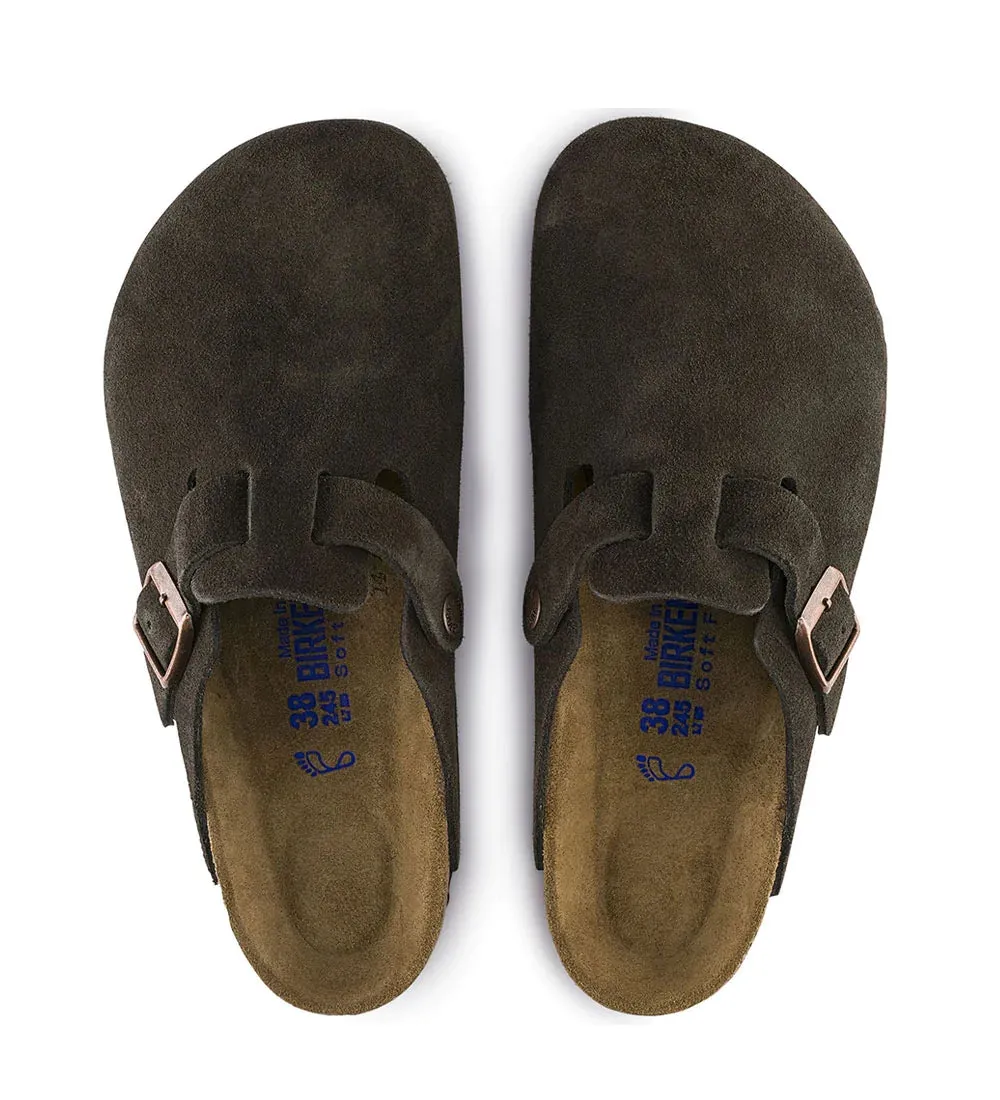 Boston Soft Footbed Suede Leather