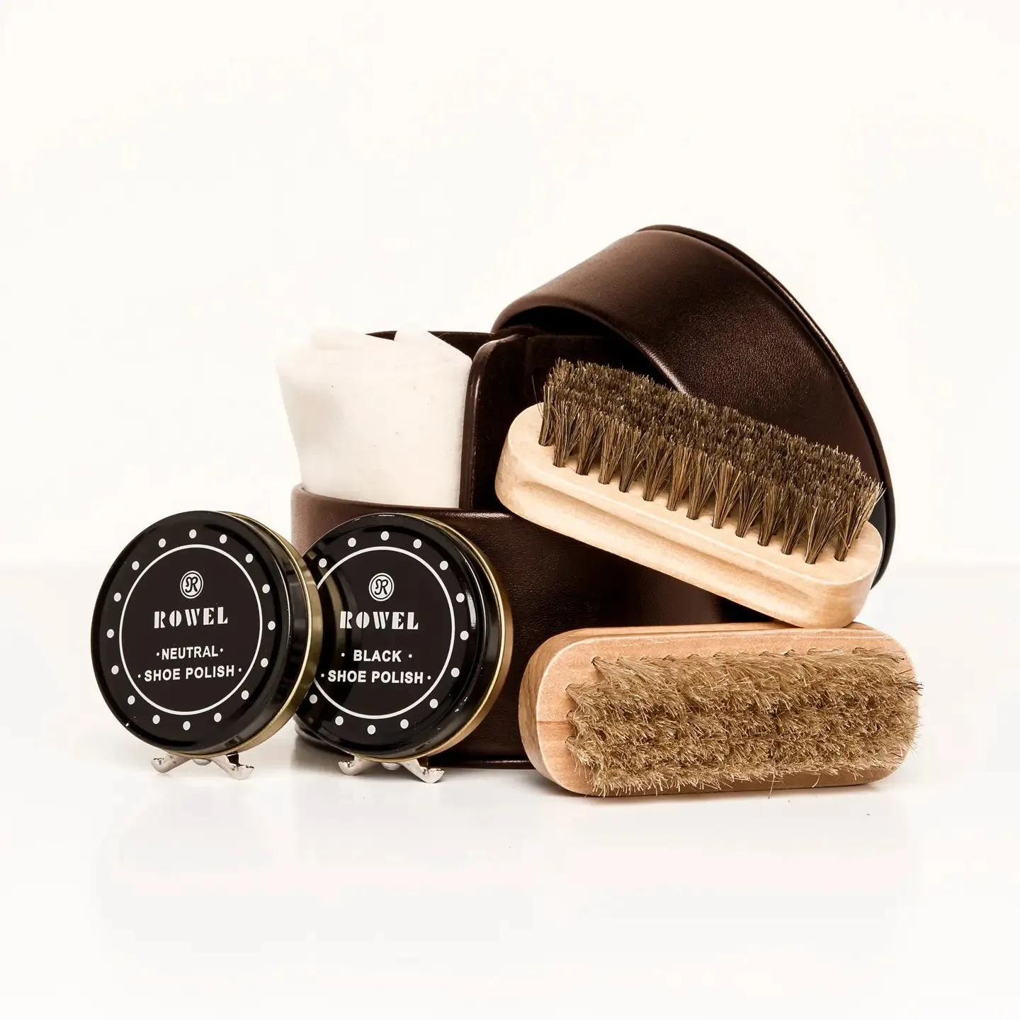 Brown Shoe Shine Kit