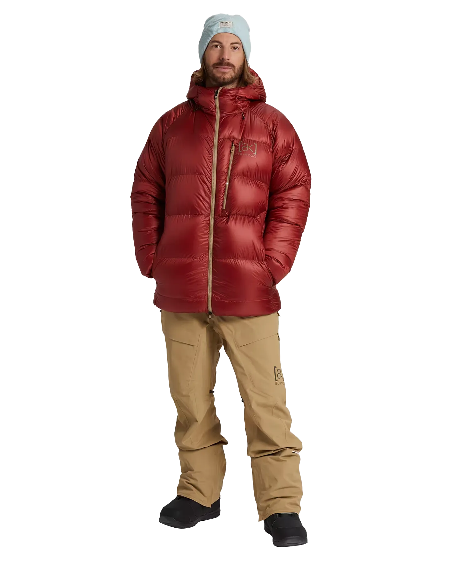 Burton Men's [ak] Baker Expedition Down Jacket - Turbo Red | Shop Coats & Jackets at Trojan Wake Ski Snow & Snow Ski