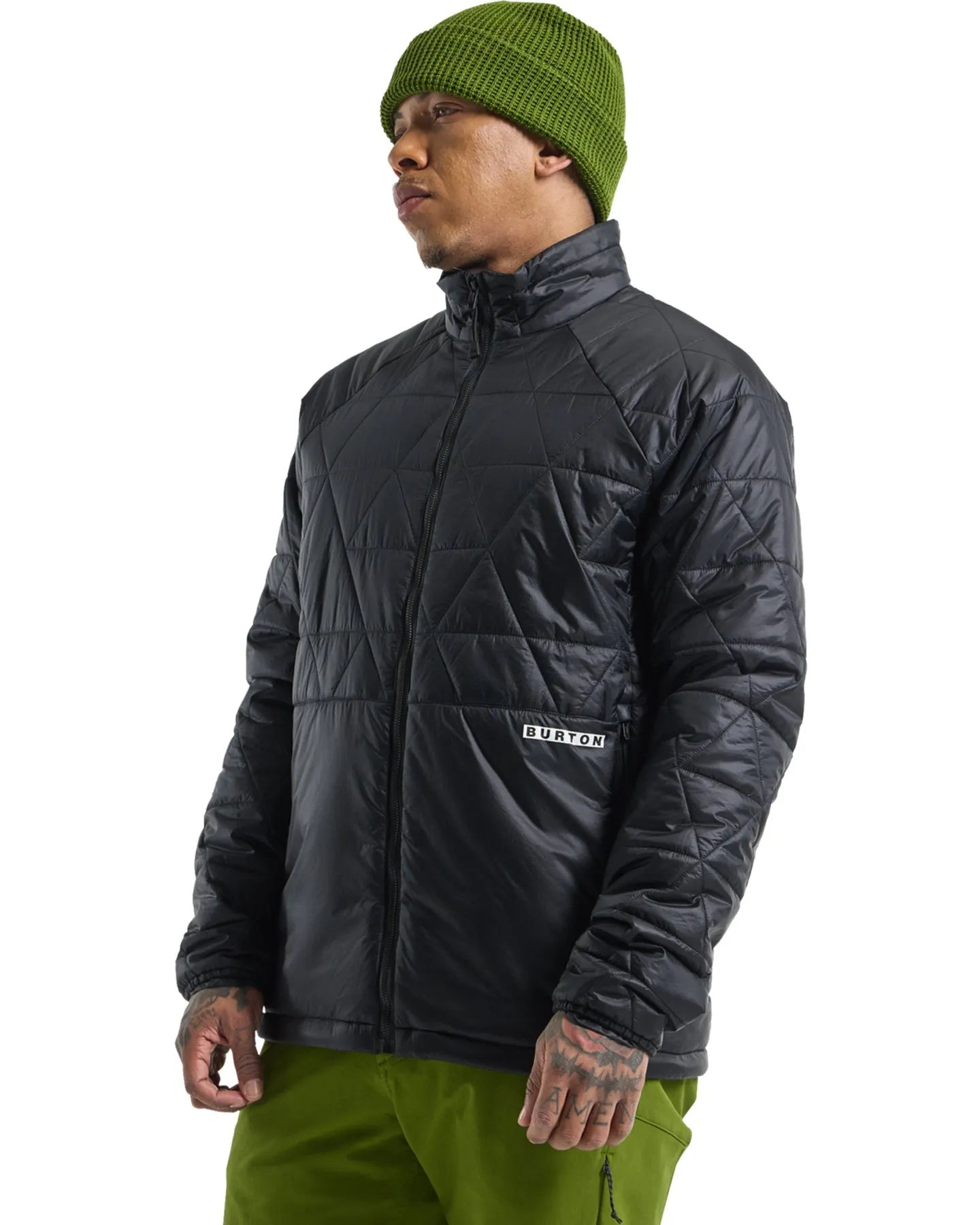 Burton Men's Versatile Heat Insulated Synthetic Down Jacket - True Black | Shop Coats & Jackets at Trojan Wake Ski Snow 