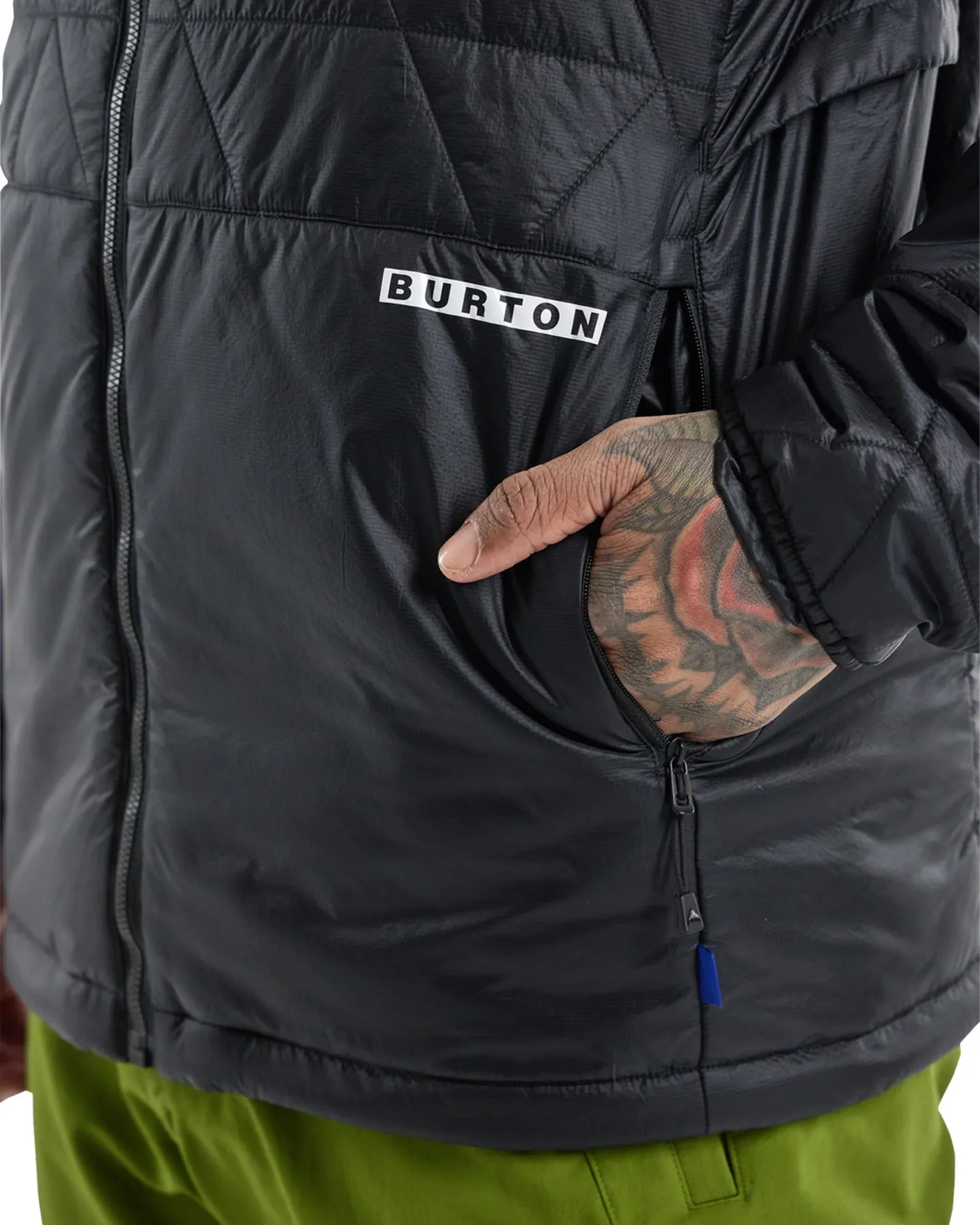 Burton Men's Versatile Heat Insulated Synthetic Down Jacket - True Black | Shop Coats & Jackets at Trojan Wake Ski Snow 