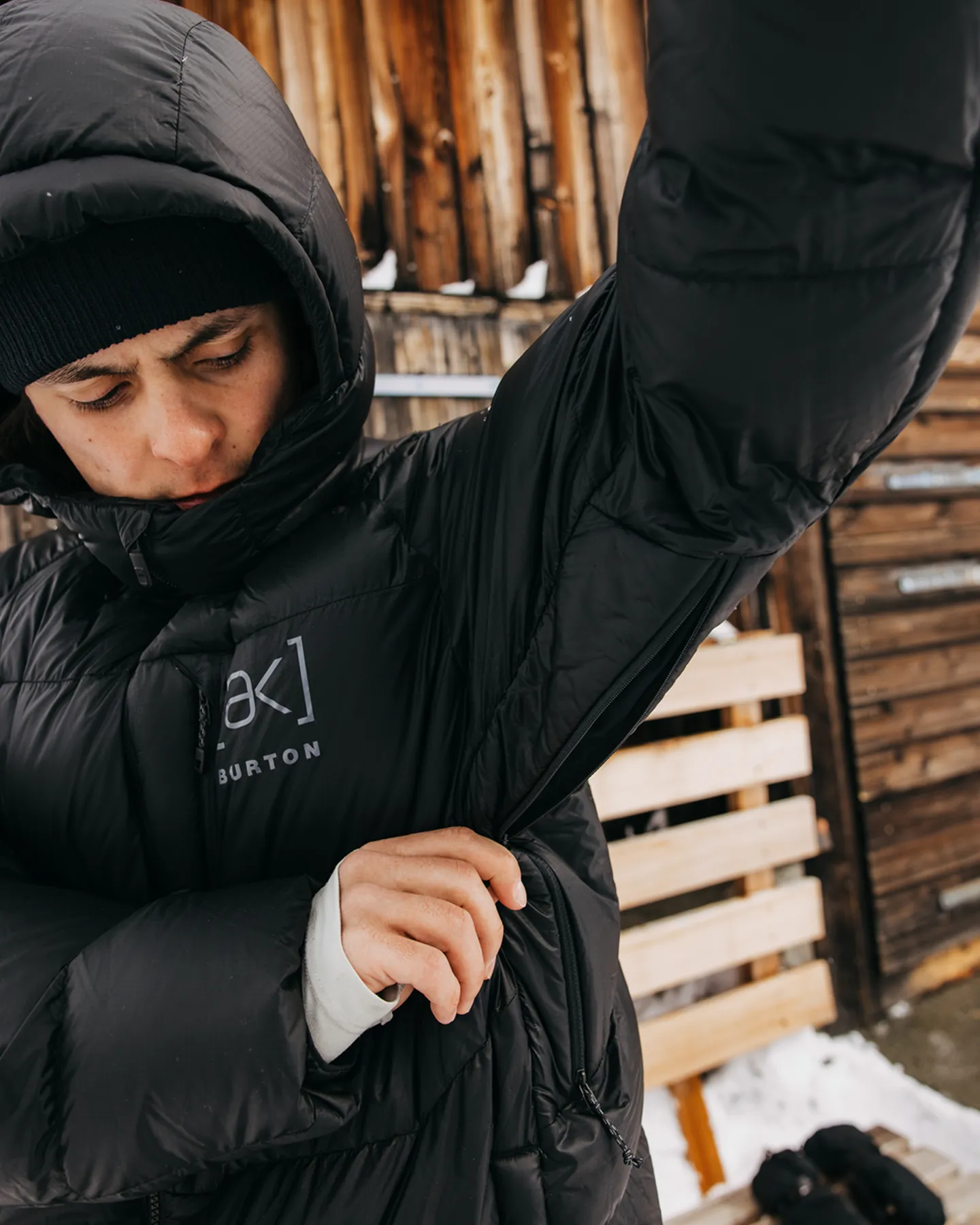 Burton Women's [ak] Baker Expedition Down Jacket - True Black | Shop Coats & Jackets at Trojan Wake Ski Snow & Snow 