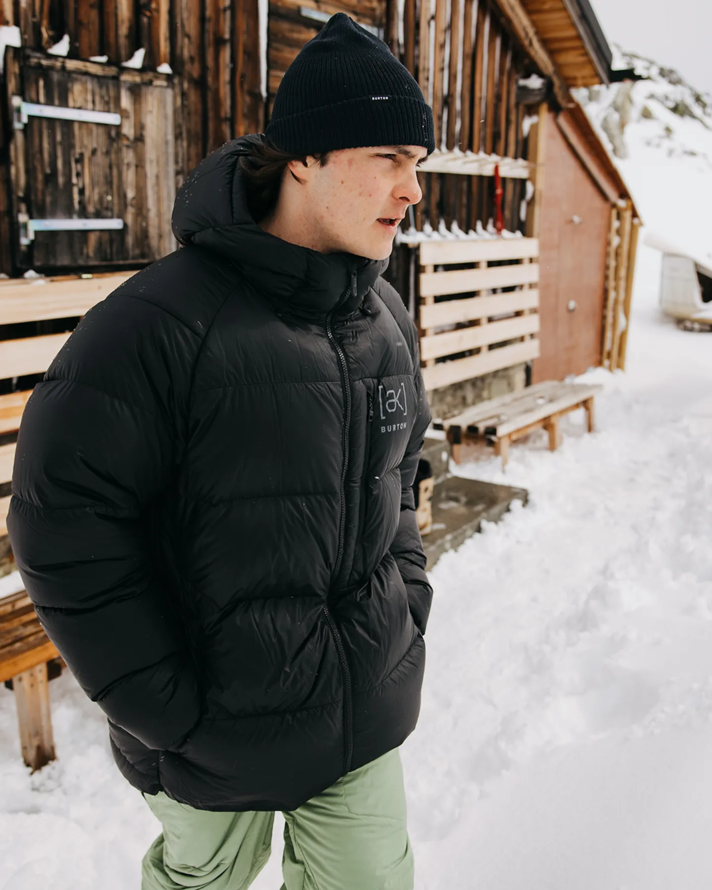 Burton Women's [ak] Baker Expedition Down Jacket - True Black | Shop Coats & Jackets at Trojan Wake Ski Snow & Snow 