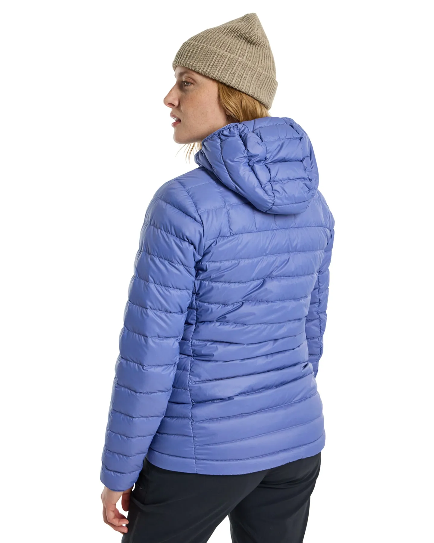 Burton Women's Mid-Heat Hooded Down Insulated Jacket - Slate Blue | Shop Coats & Jackets at Trojan Wake Ski Snow & S