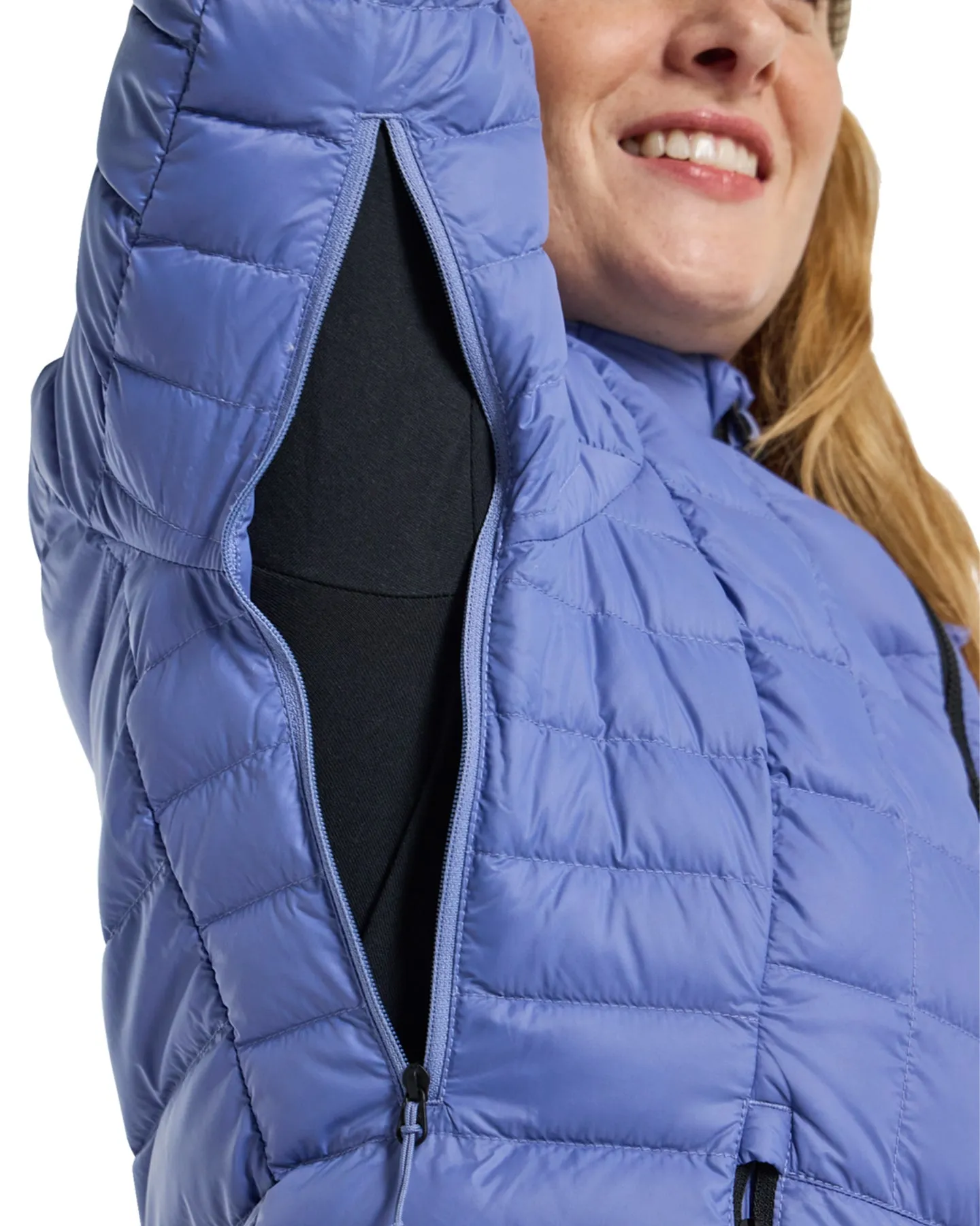 Burton Women's Mid-Heat Hooded Down Insulated Jacket - Slate Blue | Shop Coats & Jackets at Trojan Wake Ski Snow & S