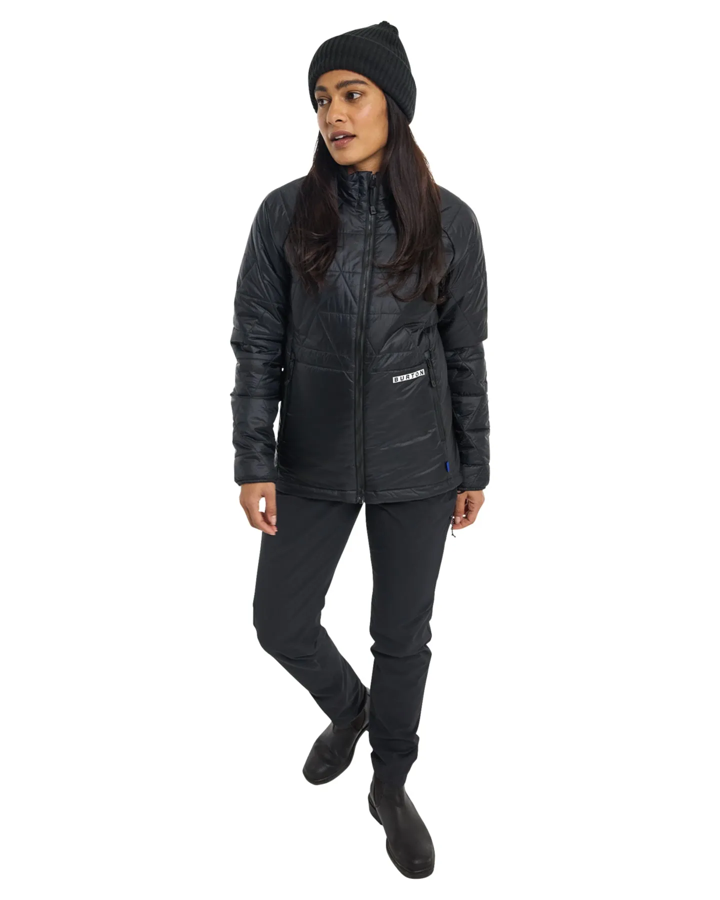 Burton Women's Versatile Heat Synthetic Down Jacket - True Black | Shop Coats & Jackets at Trojan Wake Ski Snow & Sn