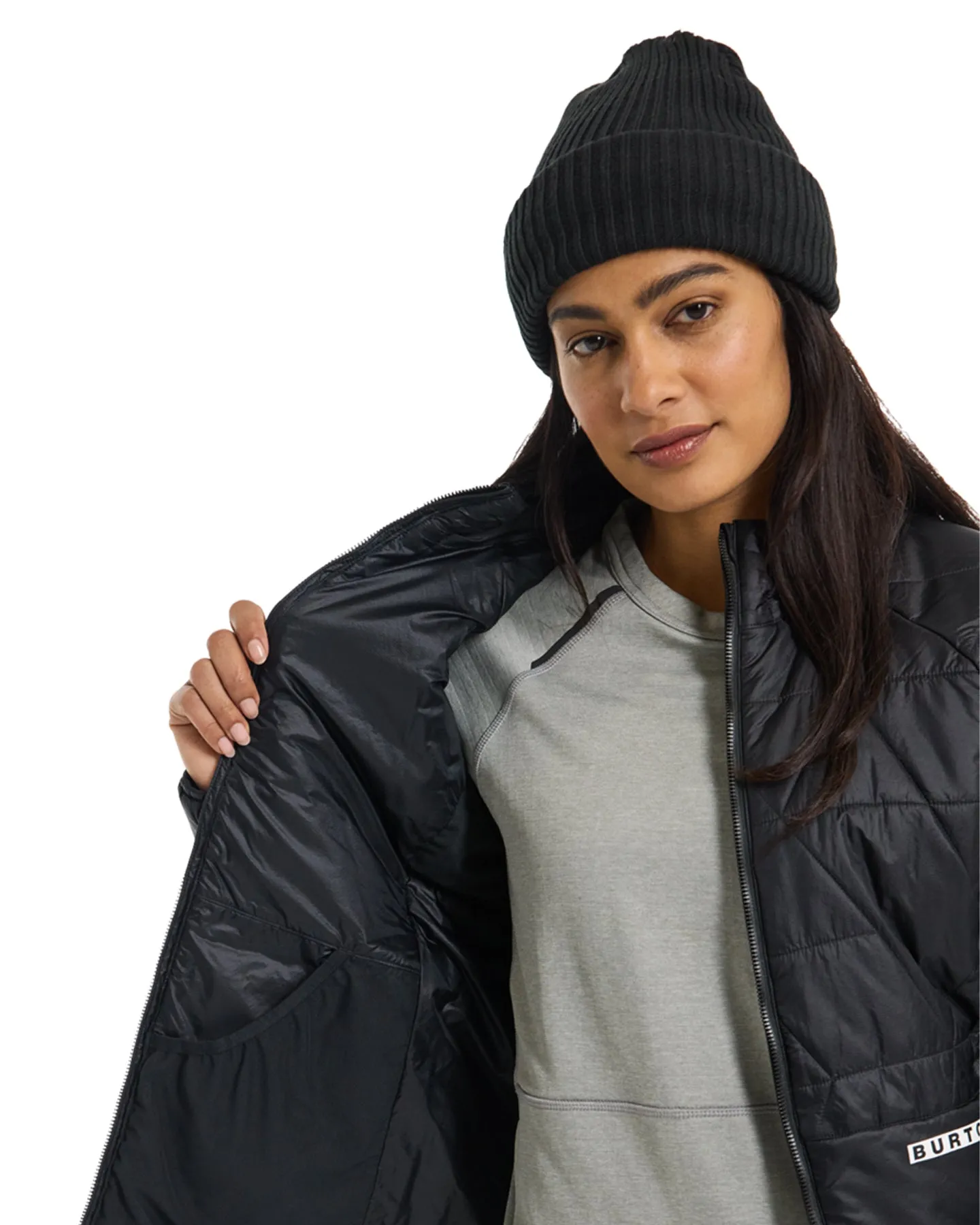 Burton Women's Versatile Heat Synthetic Down Jacket - True Black | Shop Coats & Jackets at Trojan Wake Ski Snow & Sn