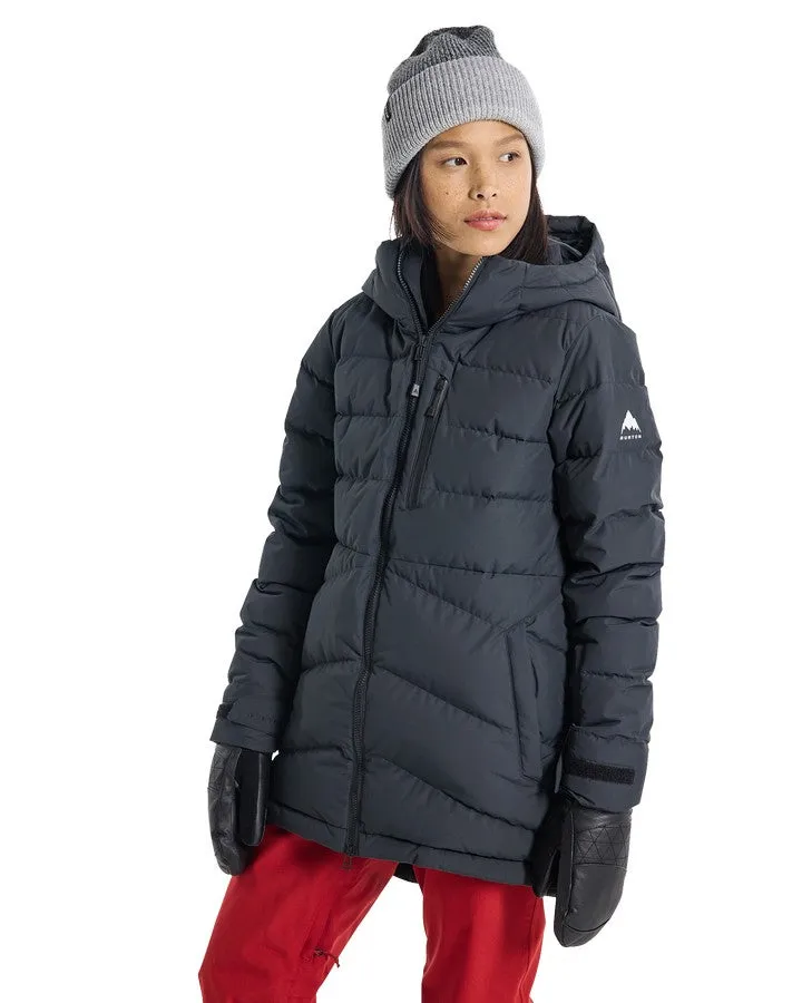 Burton Womens Loyil Down Jacket - True Black - 2024