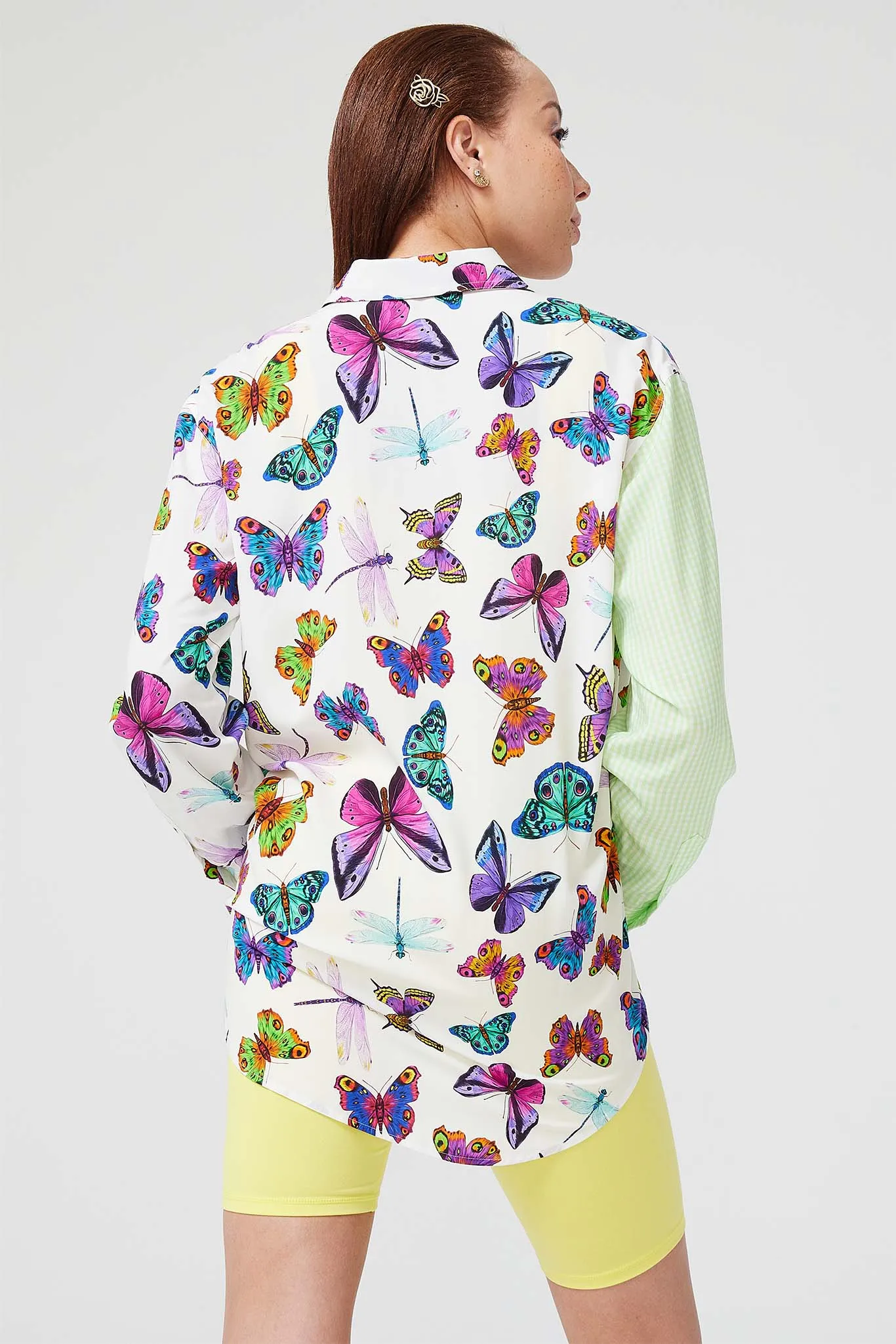 Button Down in Butterflies Patchwork