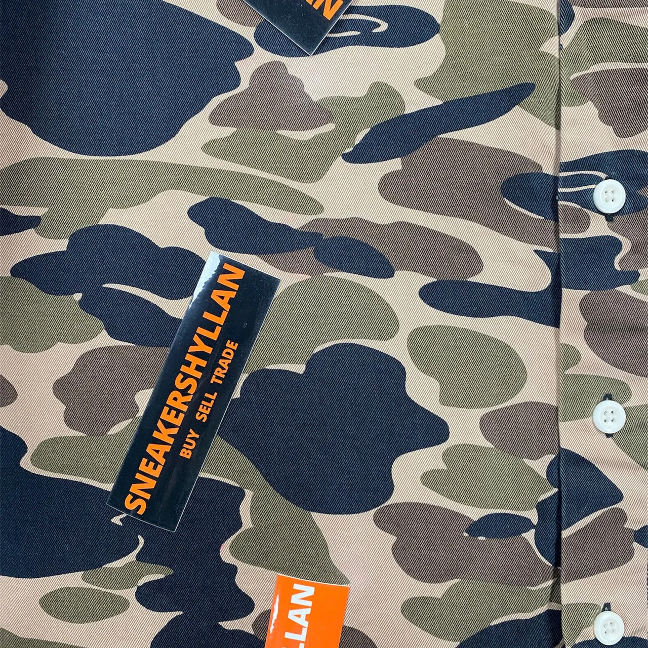 Carhartt Button Down Master Camo Shirt