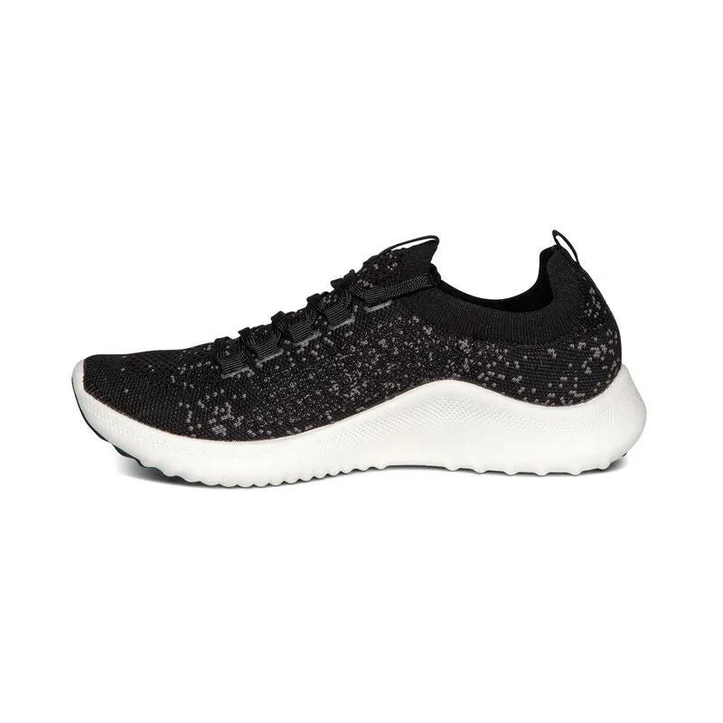 Carly Arch Support Sneakers Black White