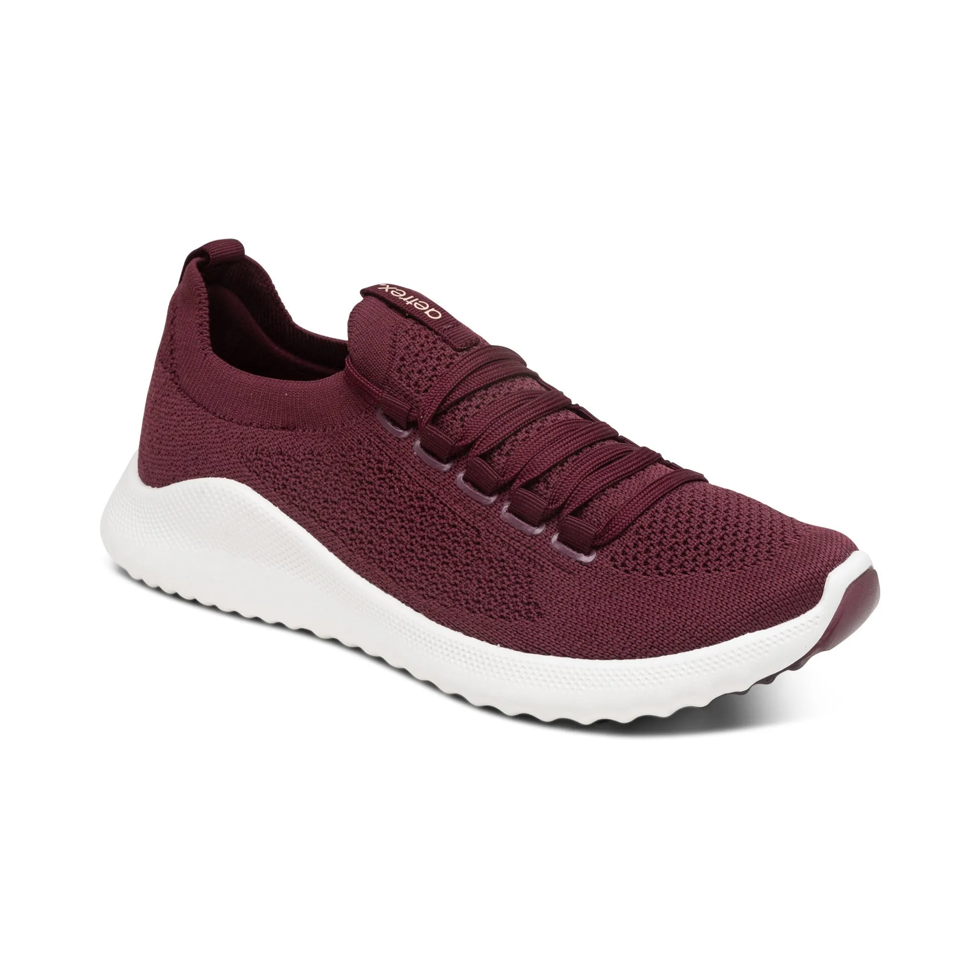 Carly Arch Support Sneakers Burgundy