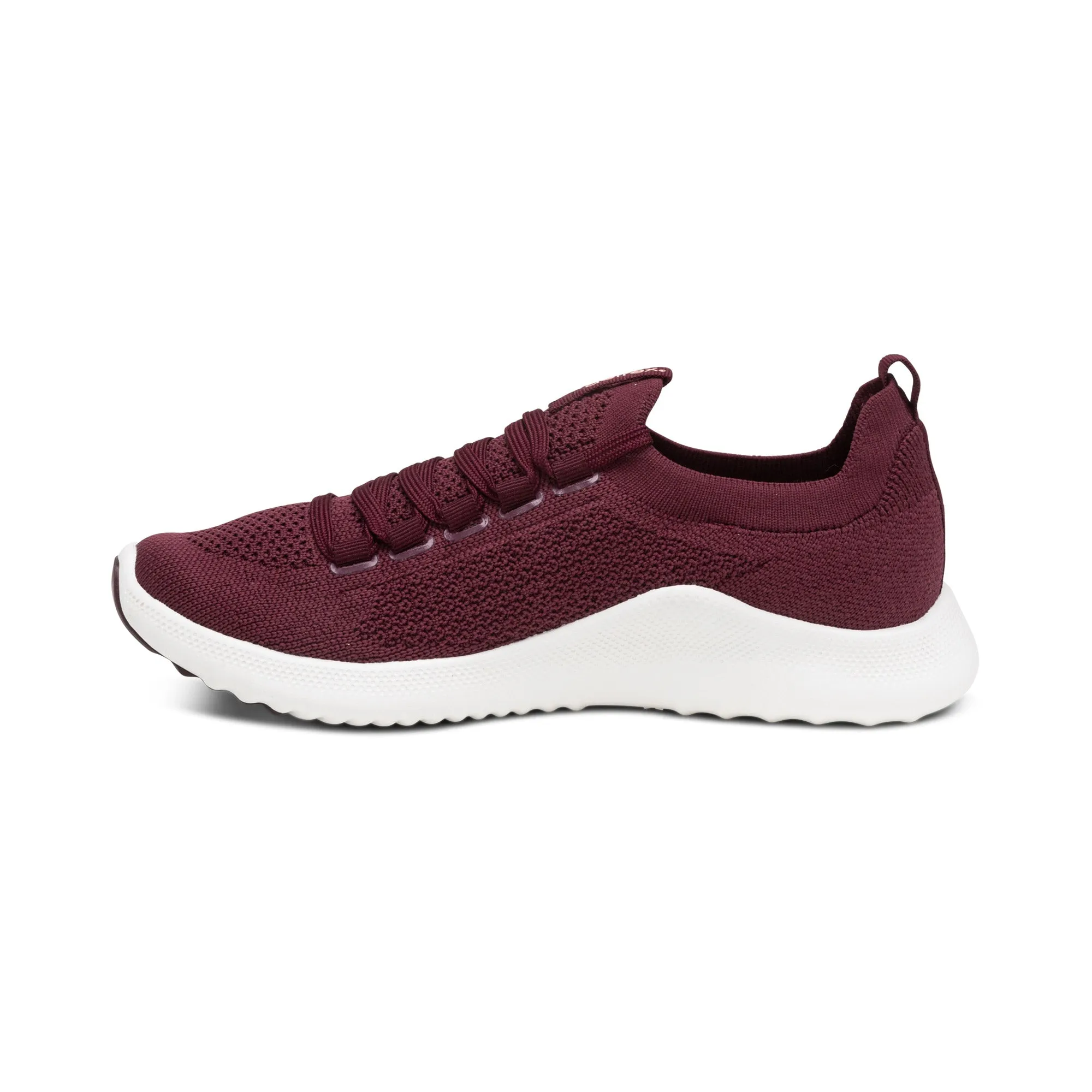 Carly Arch Support Sneakers Burgundy