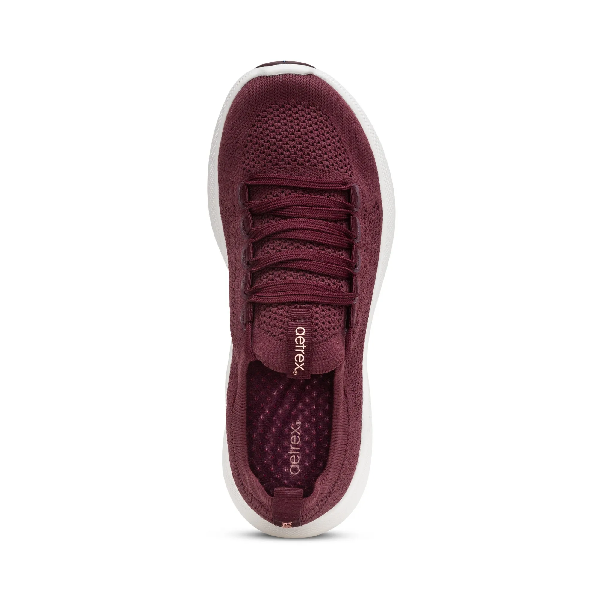 Carly Arch Support Sneakers Burgundy