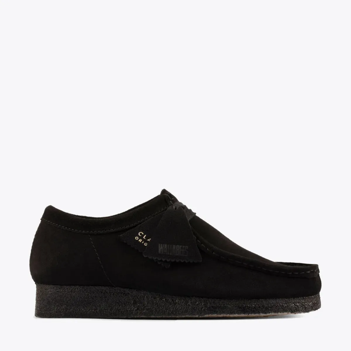 Clarks Wallabee - Black Suede