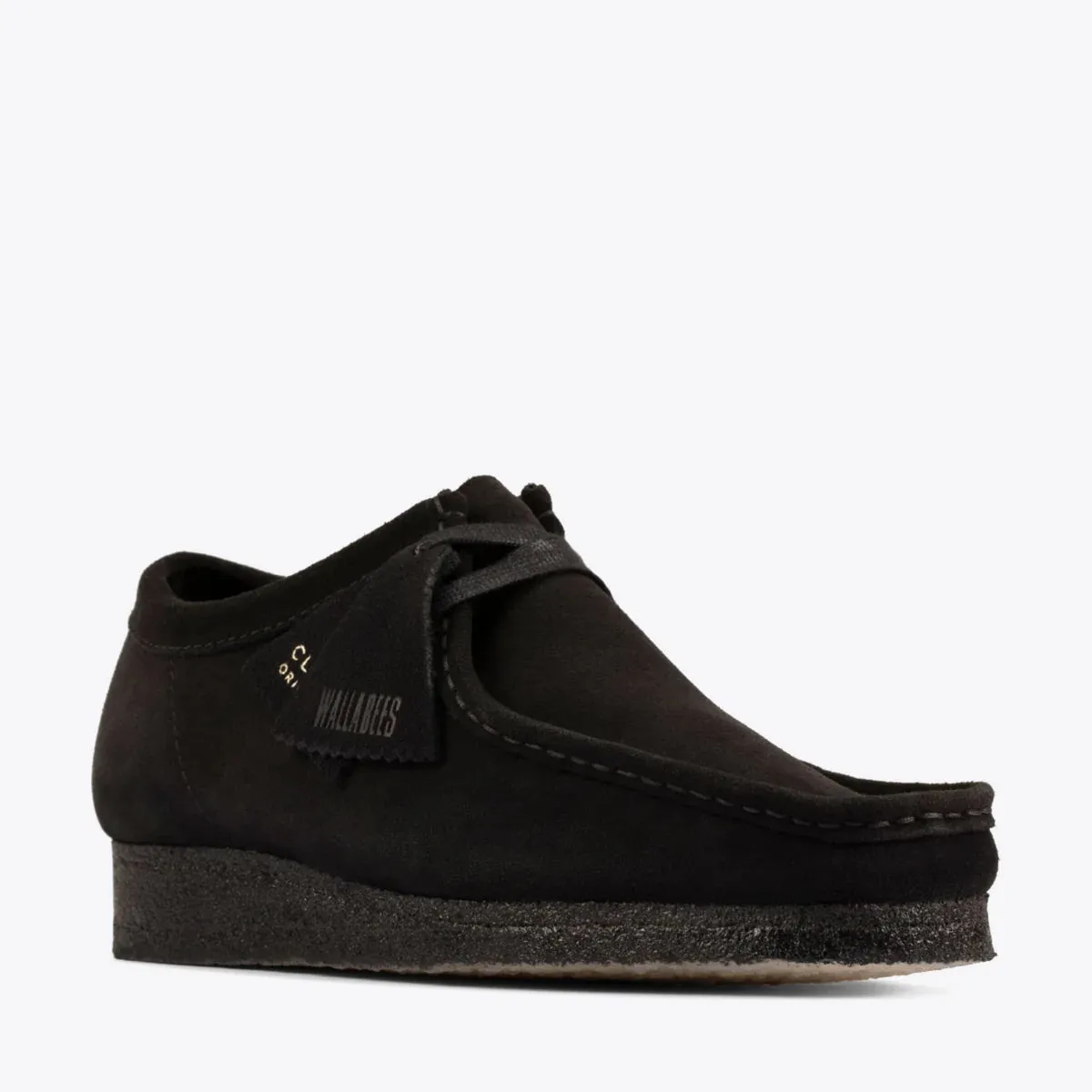 Clarks Wallabee - Black Suede