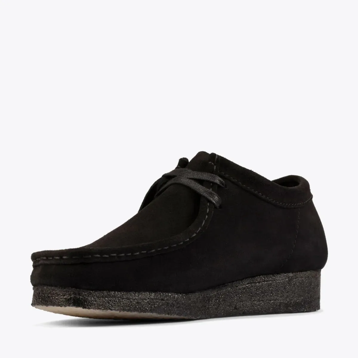 Clarks Wallabee - Black Suede