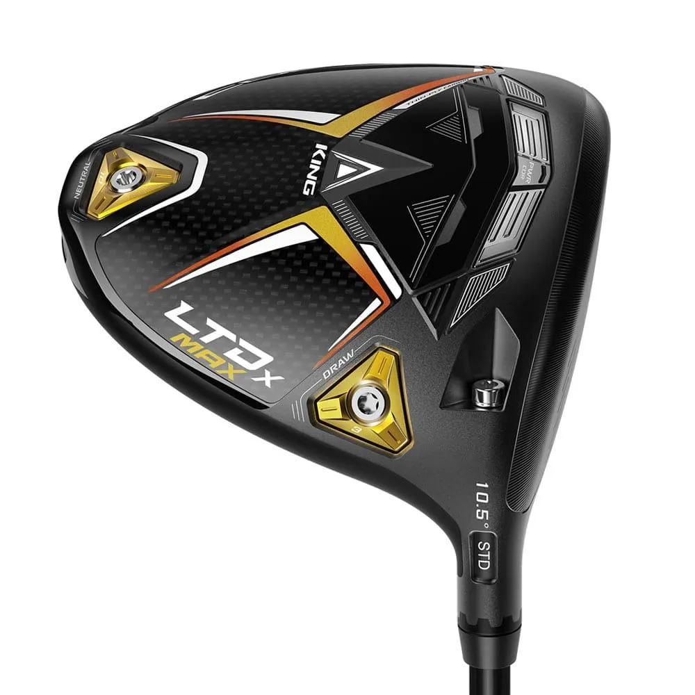 Cobra Golf LTDx MAX Junior Driver - Matte Black / Golf Fusion