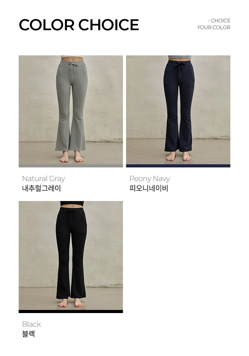 Conch wear soft slim bootcut pants