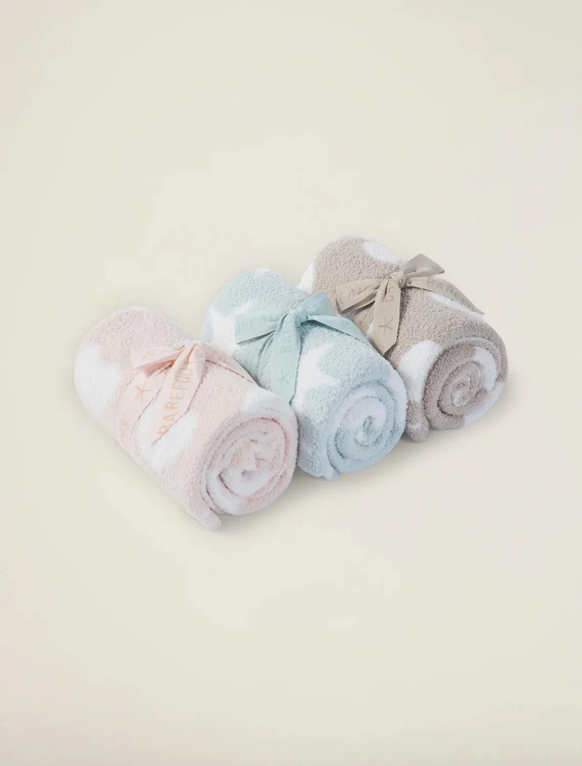 CozyChic Dream Receiving Blanket | Pink /White