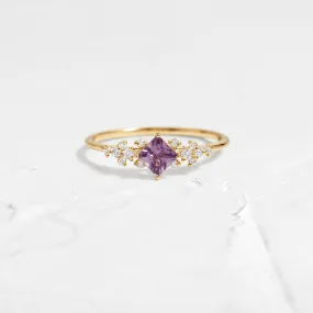 Damask Ring, Deep Purple Sapphire, Edition 3