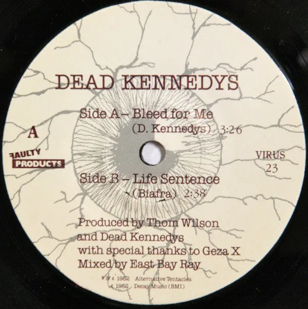 Dead Kennedys ~ Bleed For Me