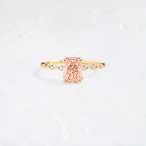 Distance Ring, 1.51ct. Pink Diamond