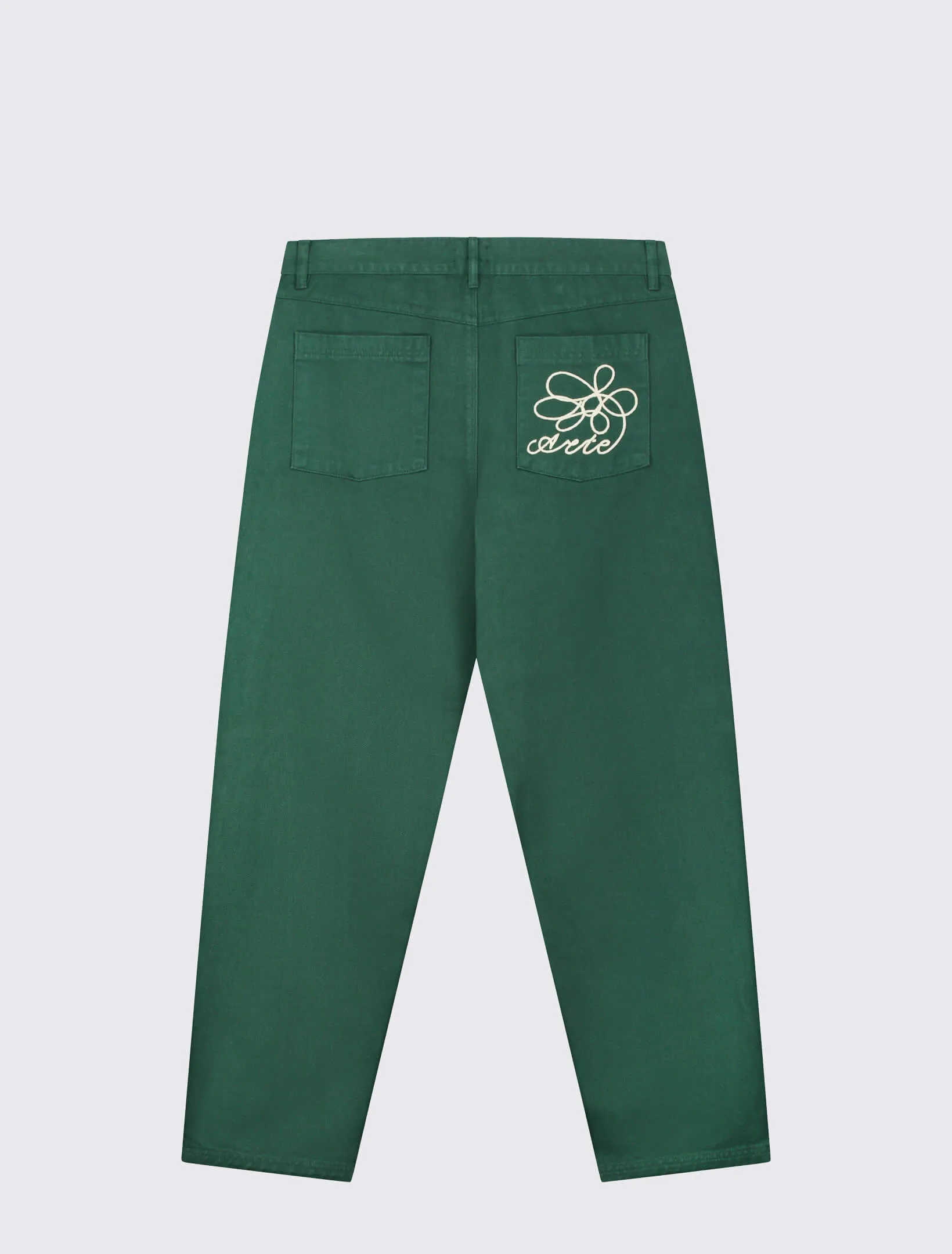 Embroidery Pocket Pants