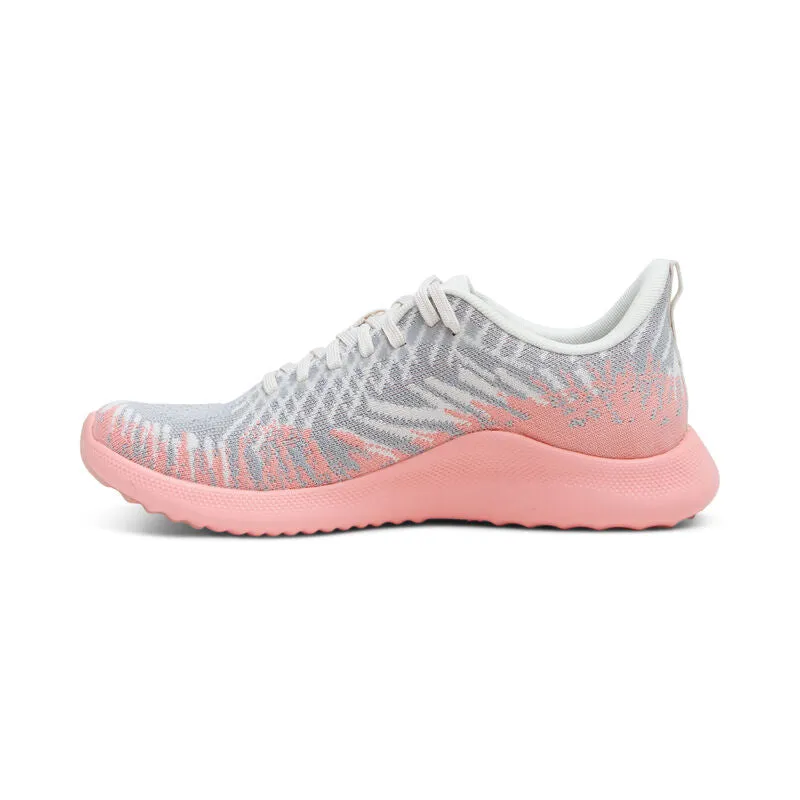 Emery Arch Support Sneakers Grey Pink