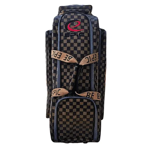 Epic 3 Ball Triple Superior Deluxe Louis Brown Bowling Bag