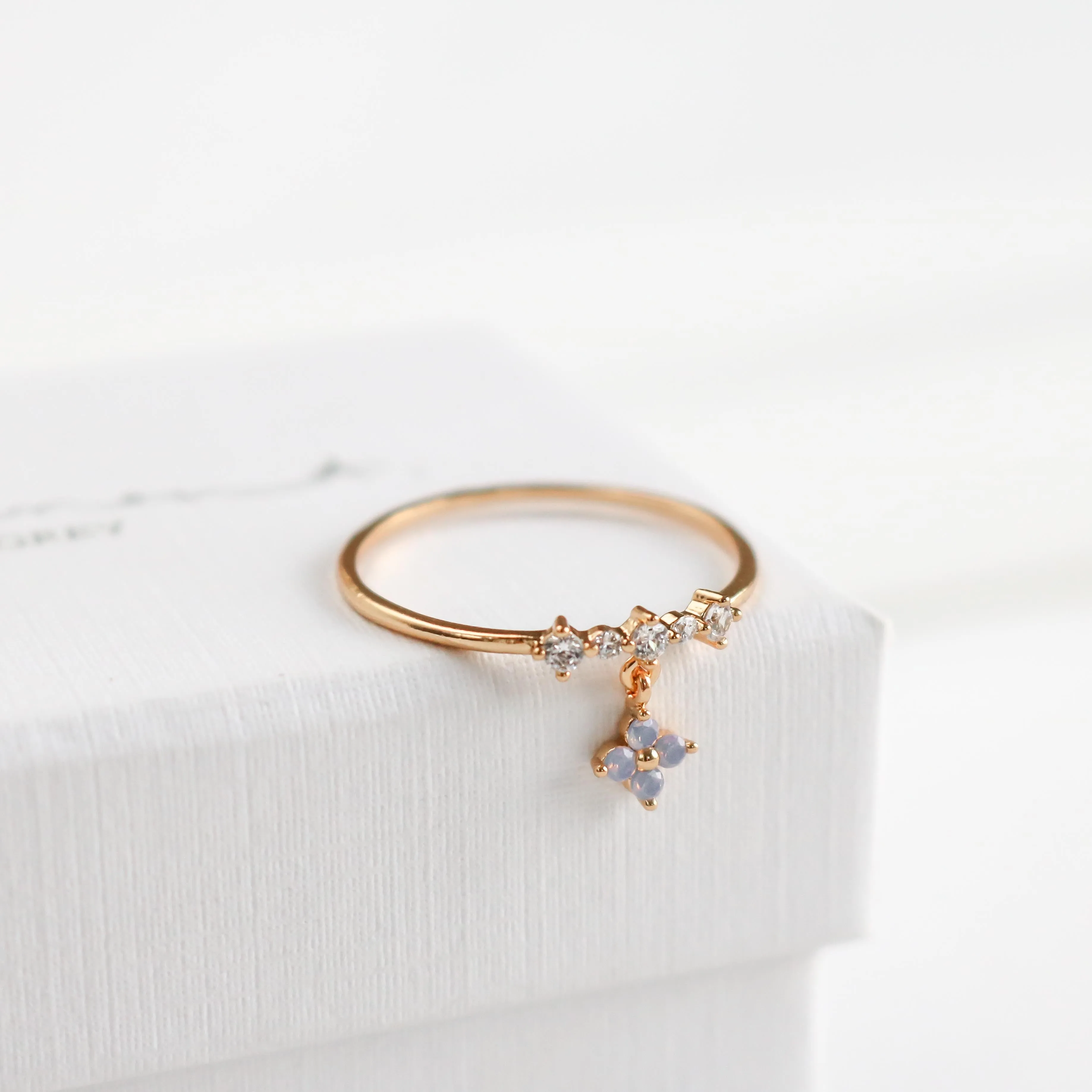 Forget-Me-Not Blossom Ring