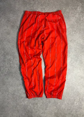 F/W 2018 Supreme Reflective Text Track Pants