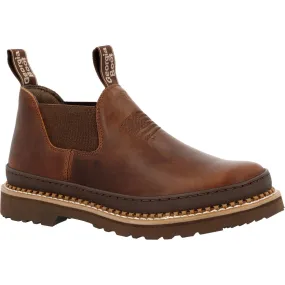 Georgia Boot Patriotic Brown Romeo Shoe