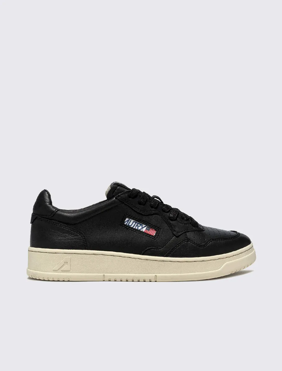 Goatskin Medalist Low Sneakers