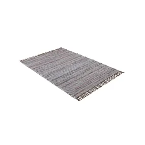 Handwoven Brown/Beige Rug