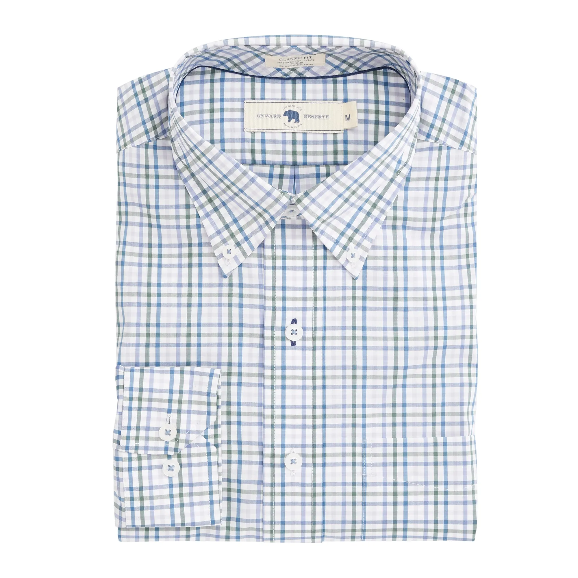 Hoback Classic Fit Quad Button Down