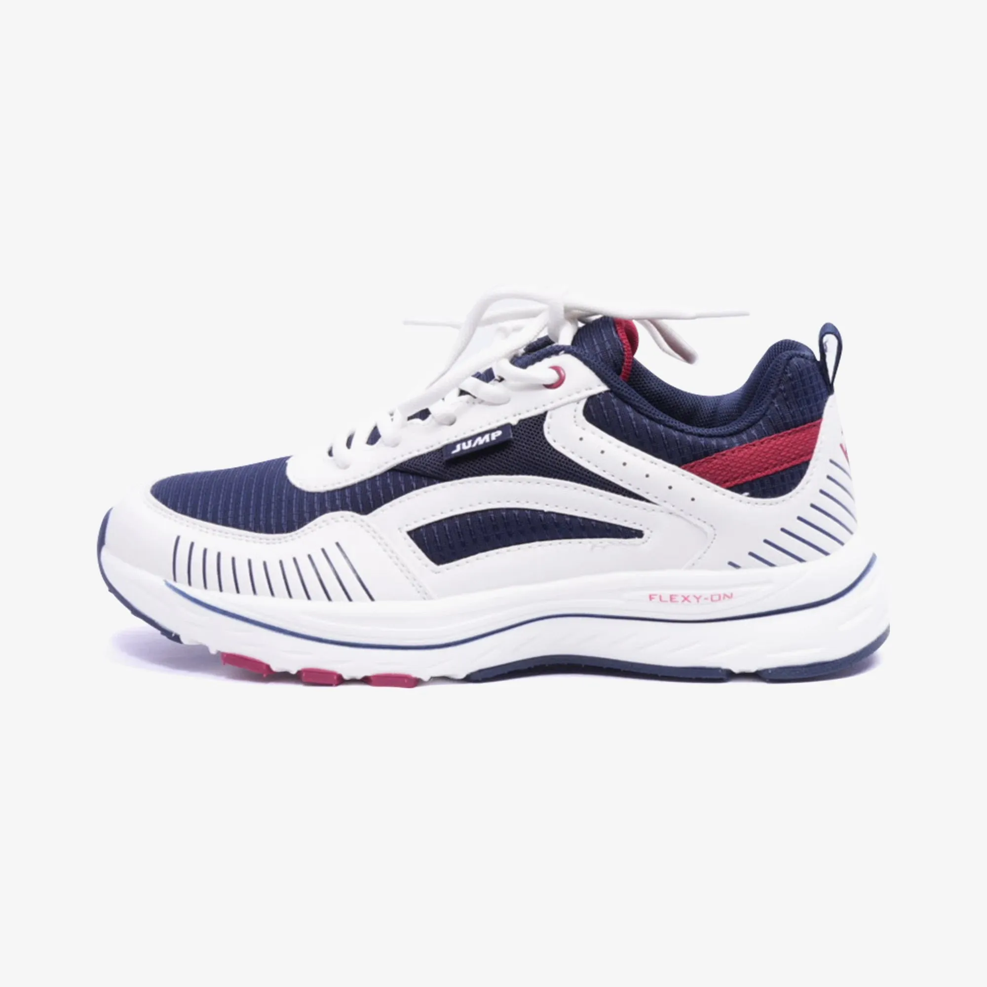 JUMP Stylish Sneakers White - Navy