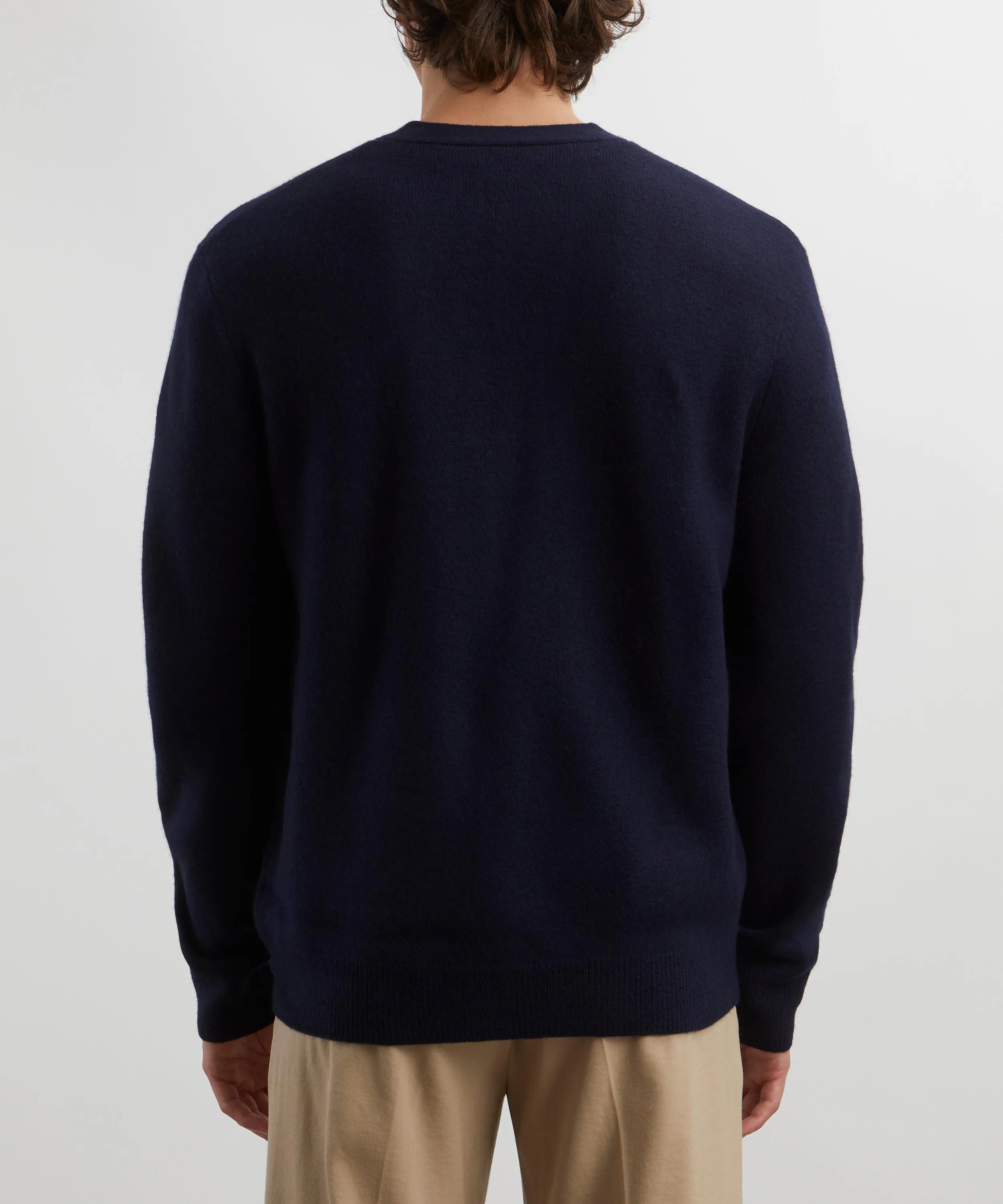 Kenny Navy V-Neck Cardigan